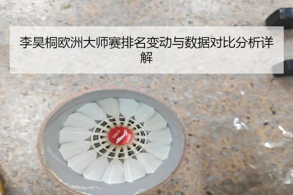 李昊桐欧洲大师赛排名变动与数据对比分析详解